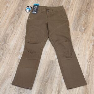 ❤️ NWT Women's Kühl Rydr Brown dark Khaki🤎 Jeans size 2 Short ❤️